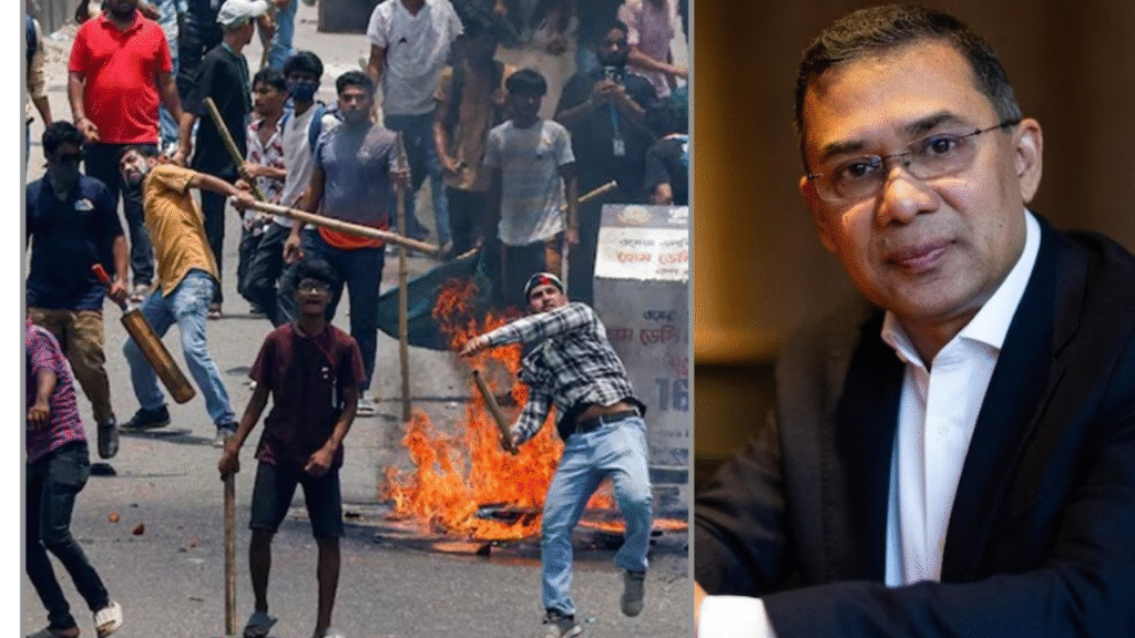 बांग्लादेश में अस्थिरता के बीच सियासी हलचल, अशांति और हिंसा के बीच राजनीतिक सत्ता में तारिक़ रहमान की वापसी