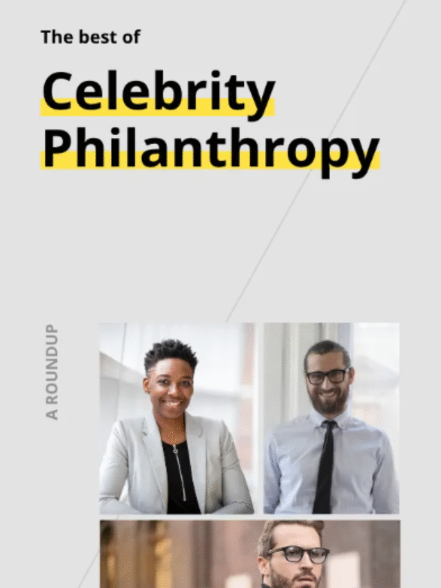 Celebrity Philanthropy