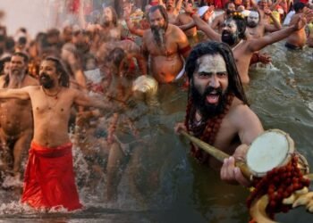 संगम नगरी प्रयागराज में माघ मेले का शुभारंभ, लाखों श्रध्दालुओं ने लगाई डुबकी.संगम तट पर उमड़ा आस्था का जनसैलाब