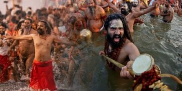 संगम नगरी प्रयागराज में माघ मेले का शुभारंभ, लाखों श्रध्दालुओं ने लगाई डुबकी.संगम तट पर उमड़ा आस्था का जनसैलाब