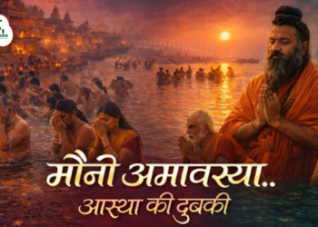 मौनी अमावस्या का पवित्र स्नान आज : आस्था की लहर से गूंज उठा देश, कड़ाके की ठंड में भी श्रद्धालुओं का उमड़ा जनसैलाब.