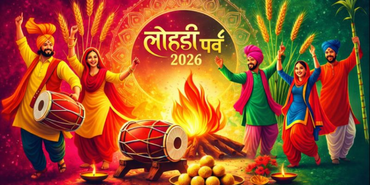 लोहड़ी पर्व 2026 : आज देशभर में लोहड़ी पर्व की धूम.
