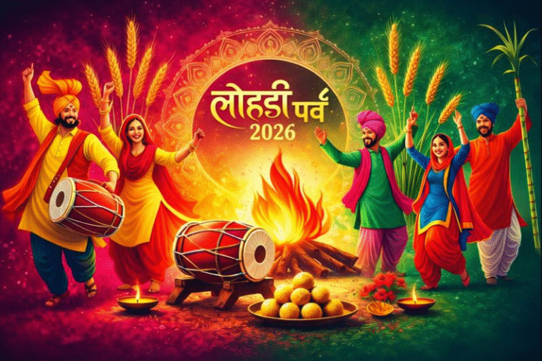 लोहड़ी पर्व 2026 : आज देशभर में लोहड़ी पर्व की धूम.