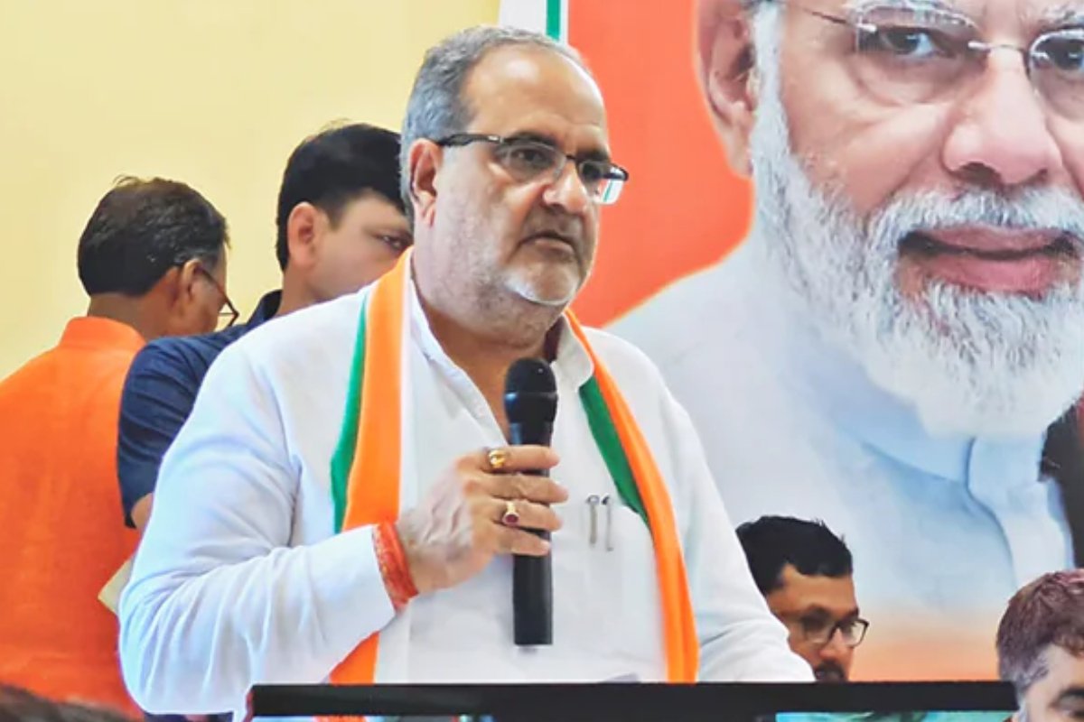 पूर्व मंत्री और प्रदेश अध्यक्ष भूपेंद्र चौधरी- सोशल मीडिया (X)