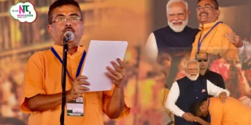 सुवेंदु अधिकारी ने ली मुख्यमंत्री पद की शपथ